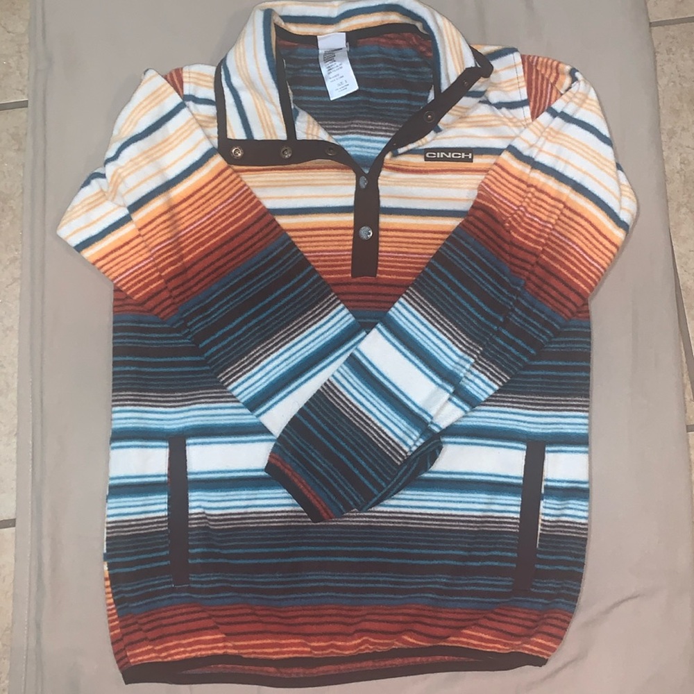 Serape Cinch Half Button